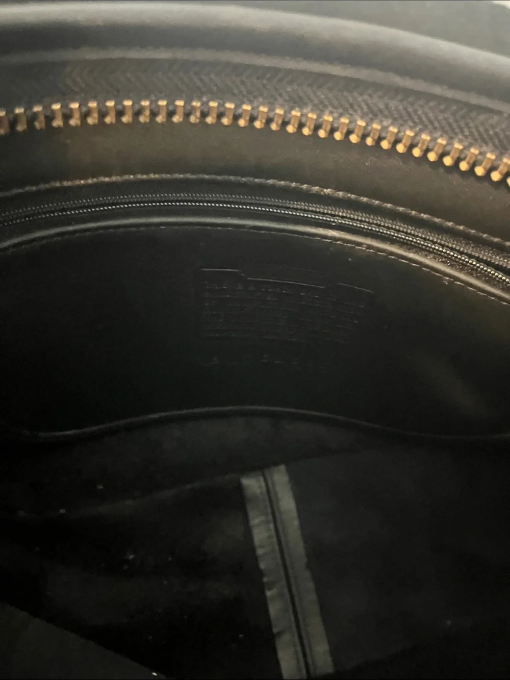 Coach Patricia  Black Leather Messenger Bag - Men's Crossbody
